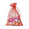 Organza Drawstring Jewelry Pouches LS-OP-I001-A05-3