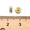 316 Surgical Stainless Steel Rhinestone Spacer Beads STAS-L285-001G-02-1-3