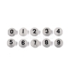 Luminous Transparent Acrylic Beads TACR-Q013-06A-3