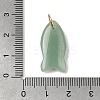 Natural Green Aventurine Pendants G-A297-01G-07-3