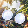 Transparent Glass Pendants GLAA-SP0001-18B-5
