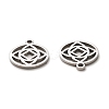 Non-Tarnish 316 Surgical Stainless Steel Charms STAS-H190-03P-02-2