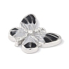 Rack Plating Alloy Enamel Pendants PALLOY-F018-22P-04-2