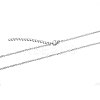 304 Stainless Steel Cable Chain Necklace STAS-T040-PJ206-55-2
