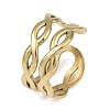 304 Stainless Steel Cuff Rings RJEW-D332-07G-1