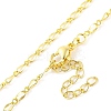 Brass Pave Clear Cubic Zirconia Pendant Necklaces for Women NJEW-S430-03G-02-3