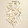 Shell Multi-Layer Disc Necklaces & Stud Earring Sets for Women WG912B9-03-4
