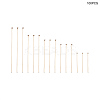 304 Stainless Steel Flat Head Pins STAS-CJ0005-01G-1
