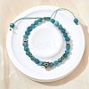 Brass Beaded Bracelets BJEW-Z094-03C-1
