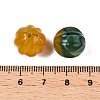 Dyed Natural Agate Grooved Beads G-T138-197-3