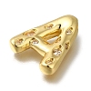 Brass with Cubic Zirconia Pendants KK-Q818-03A-G-2