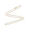 304 Stainless Steel Cable Chains Necklace for Men Women NJEW-N050-A02-G12-3