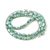 Imitation Jade Glass Beads Strands GLAA-P058-04A-06-2