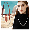 2Pcs Glass Keychain HJEW-SC0002-52-4