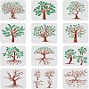 PET Hollow out Drawing Painting Stencils Sets for Kids Teen Boys Girls DIY-WH0172-752-1