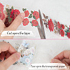 2Rolls 2 Colors Flower Pattern Planner Stickers PET Adhesive Tape DIY-CN0001-42A-6