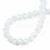 Electroplate Glass Beads Strands EGLA-A044-P6mm-A01-3