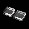 Square Transparent Acrylic Jewelry Display Pedestals ODIS-XCP0001-37-2