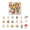 68pcs Alloy Enamel Pendants FIND-CD0001-22-2