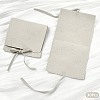 Square Fiber Cloth Jewelry Pouches ABAG-YWC0001-01D-1