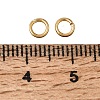 Brass Open Jump Rings KK-CBA1A60-06E-G-3