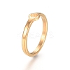 Unisex Ion Plating(IP) 304 Stainless Steel Finger Rings RJEW-E164-11G-3