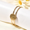 Mother's Day 201 Stainless Steel Bangles BJEW-R014-03G-1