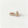Back to School Printed Wood Stud Earrings for Women WGA6698-03-1