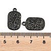 Ion Plating(IP) 304 Stainless Steel Pendants STAS-F287-11B-3