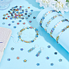 200Pcs 20 Styles Electroplate Transparent Glass Beads GLAA-PH0003-94-2