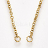 304 Stainless Steel Cable Chain Necklace Making STAS-T040-PJ209-2-54-5