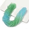 Transparent Painted Glass Beads Strands DGLA-A034-T1mm-A16-1