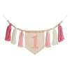 Bohemian Cotton Braided Tassel Banners AJEW-WH0752-049B-1