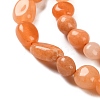 Natural Red Aventurine Beads Strands G-P497-01C-59-4