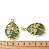 Natural Green Aventurine Pendants G-G900-01G-01-3