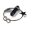 Natural Mixed Stone Faceted Pointed Bullet Big Pendants G-A221-01-3