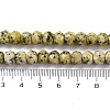 Natural Yellow Turquoise(Jasper) Beads Strands G-K380-A47-04-5