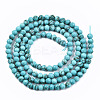 Synthetic Turquoise Beads Strands G-S362-078-1-2