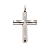 Non-Tarnish 304 Stainless Steel Big Pendants STAS-Z080-13P-1