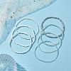 7Pcs 7 Styles Galss Stretch Bracelets BJEW-JB10384-2