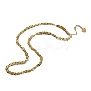 304 Stainless Steel Link Chain Necklaces for Women Men LS-NJEW-Q028-09G-2