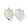 Natural Quartz Crystal Pendants G-G012-11G-01-2