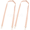 2Pcs PU Leather Adjustable Shoulder Bag Straps FIND-GF0007-03D-1