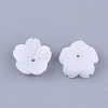 Opaque Resin Bead Caps LS-RESI-T040-031B-2