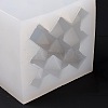 Faceted Rhombus-shaped Cube Food Grade Silicone Molds DIY-D097-09-6