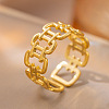 304 Stainless Steel Cuff Rings FS-WG2A607-01-1