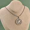 201 Stainless Steel Hollow Hummingbird Pendant Box Chain Necklaces for Women Men LS-NJEW-M086-05P-5