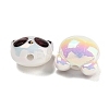 UV Plating Iridescent Acrylic Beads MACR-D032-14A-2