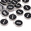 Platinum Plated Alloy Charms X-ENAM-S118-02I-P-4