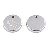 Non-Tarnish 316 Surgical Stainless Steel Charms STAS-S116-418E-P-3